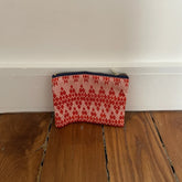 Pochette Kachin saumon rouge